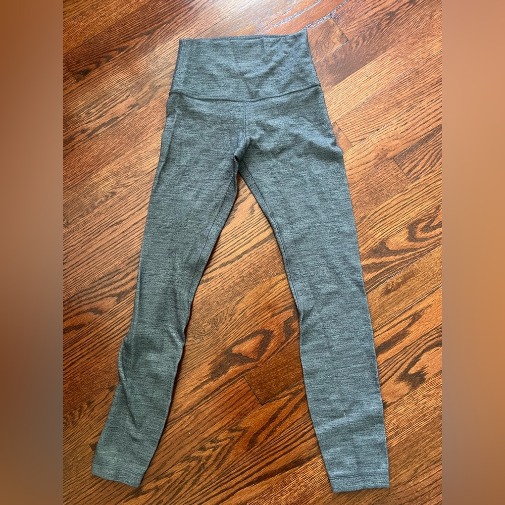Lululemon Grey High-Waisted Leggings